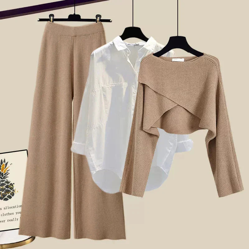 Rocío | Conjunto de tres piezas de manga larga.