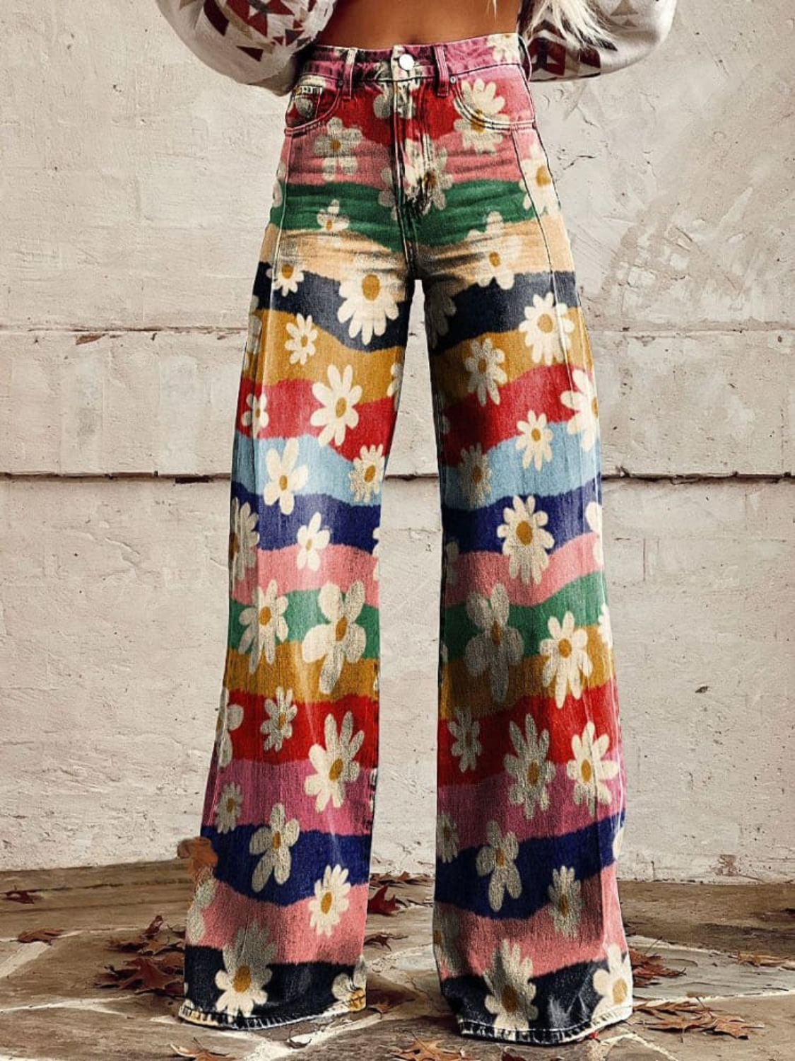 Francesca| Vintage Look Pants