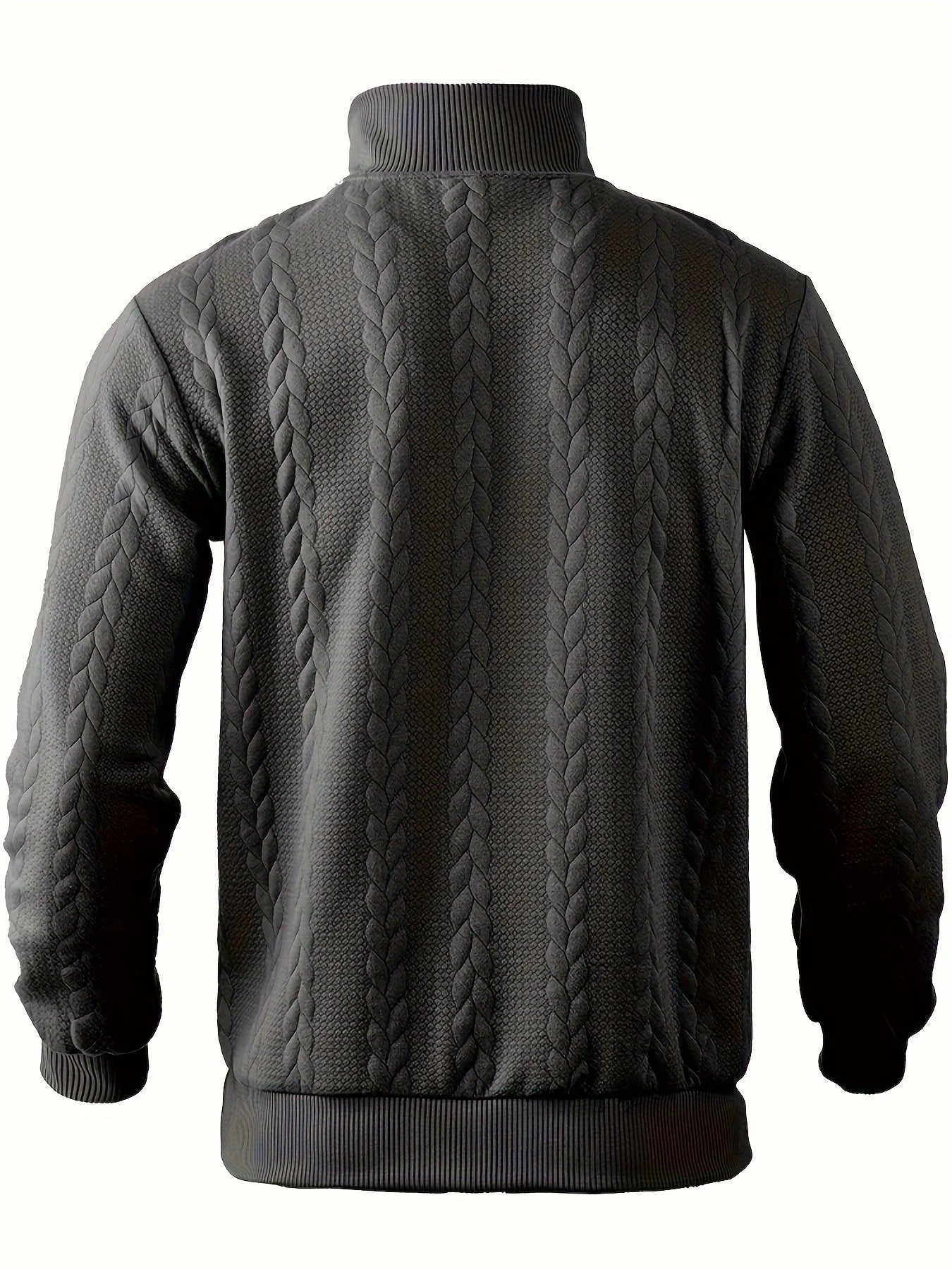 Rafael – suéter vintage con cremallera para hombre