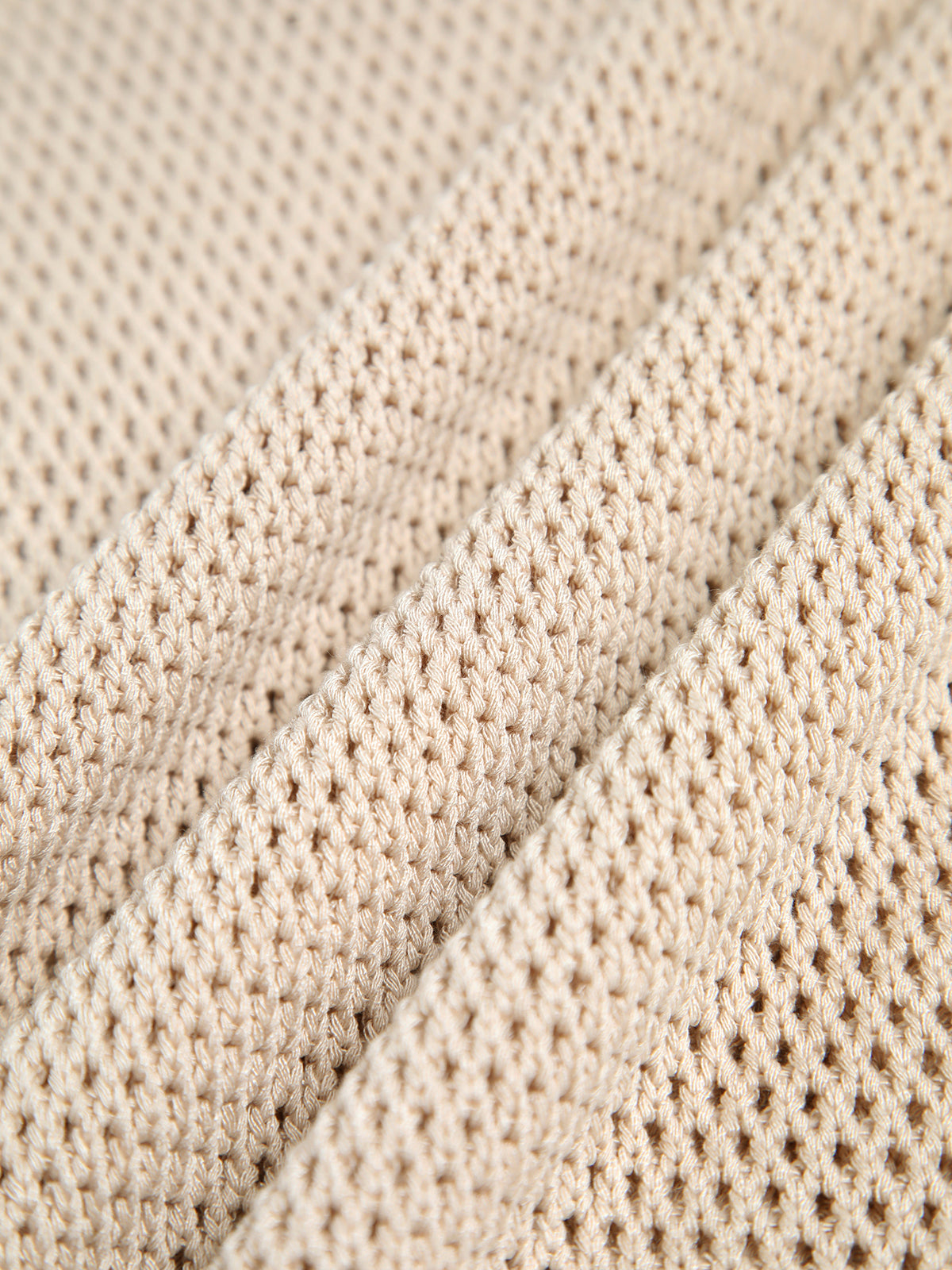 Camiseta de Tirantes Lisa Hueca de Punto