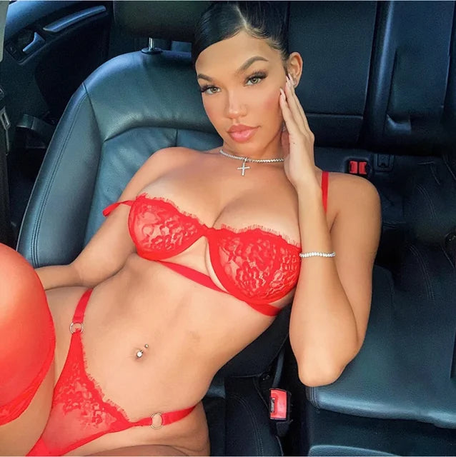 Angie | Conjunto de lencería italiana de 2 piezas