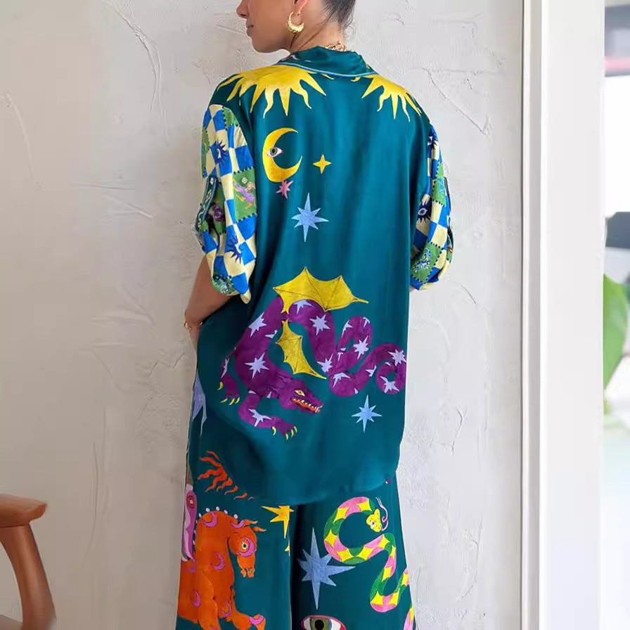 Conjunto Beath Camisa e Pantalon