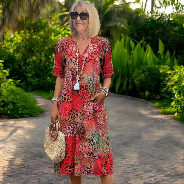 Isa | Vestido radiante de primavera
