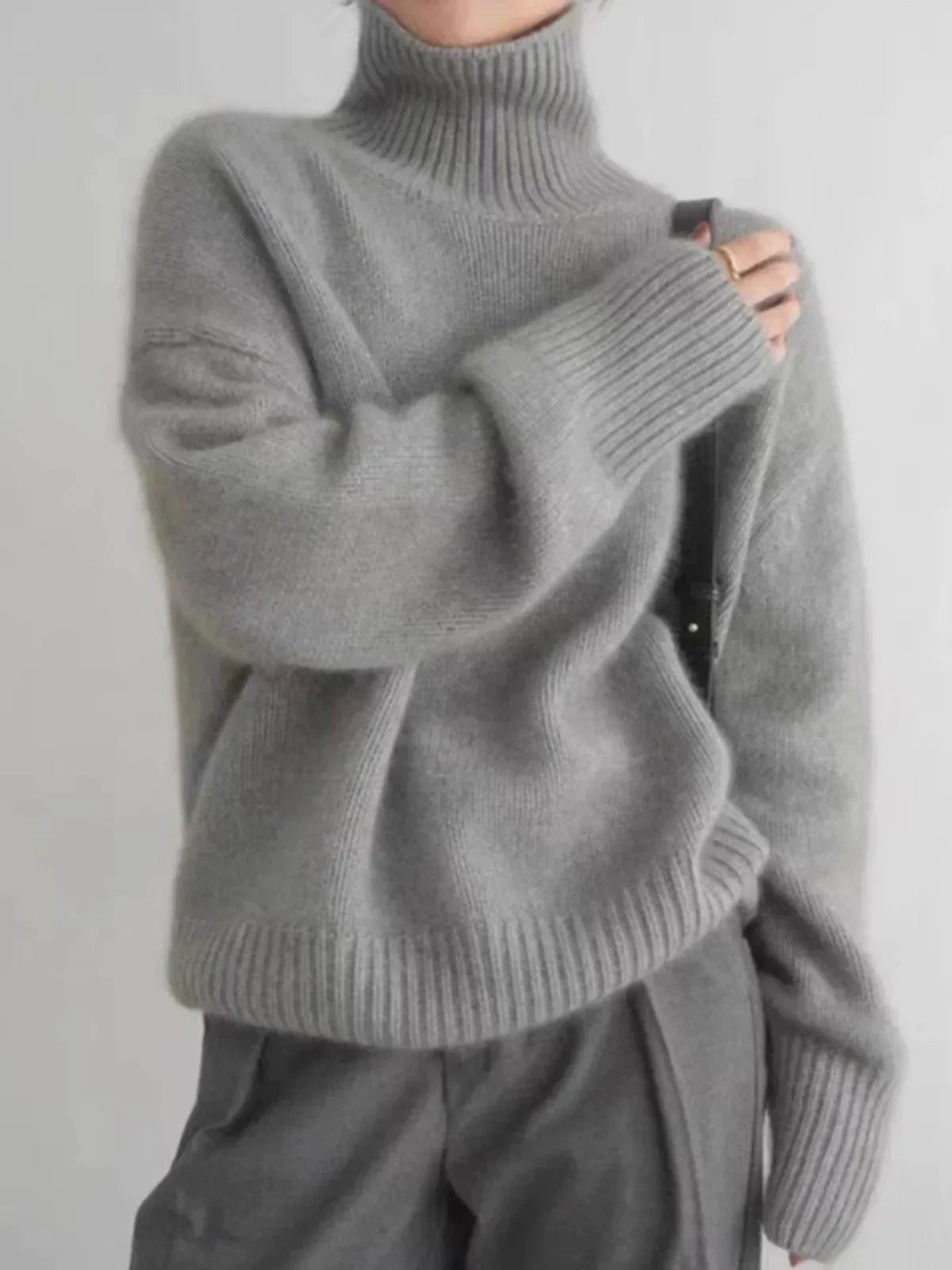Luisa | Jersey de cuello alto