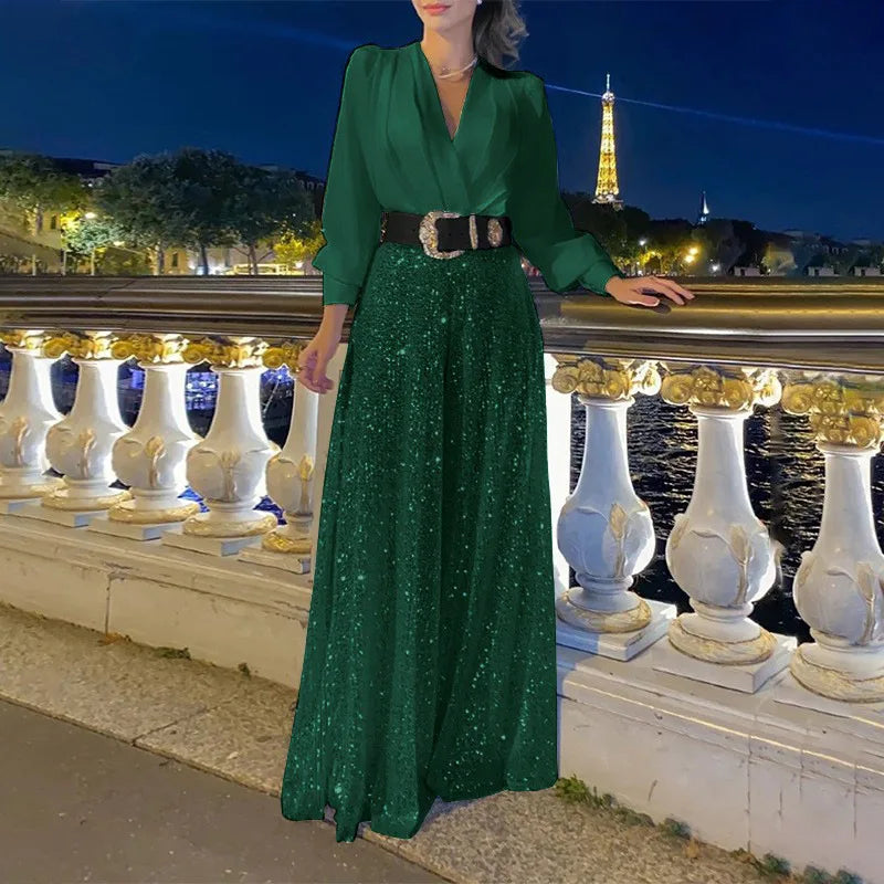 Conjunto Elegante Escote V