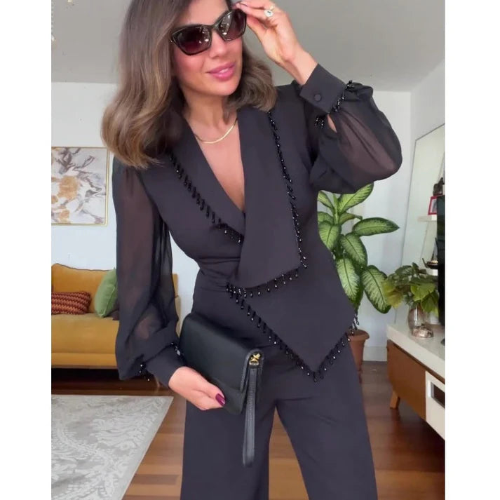 Estela| Elegante Conjunto de Dos Piezas