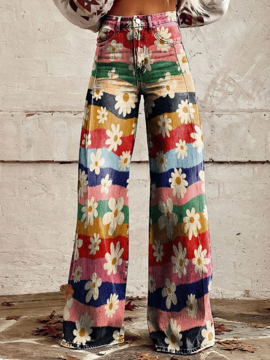 Francesca| Vintage Look Pants