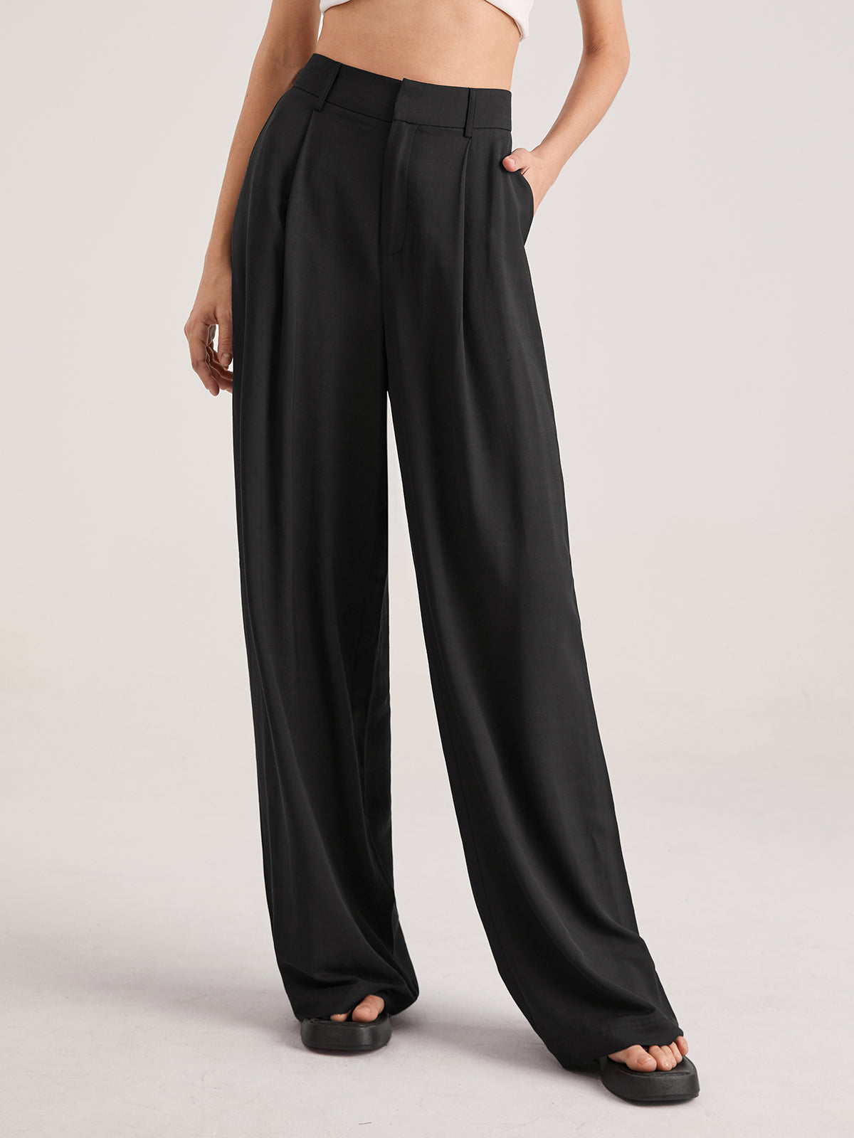 Pantalones de Talle Alto