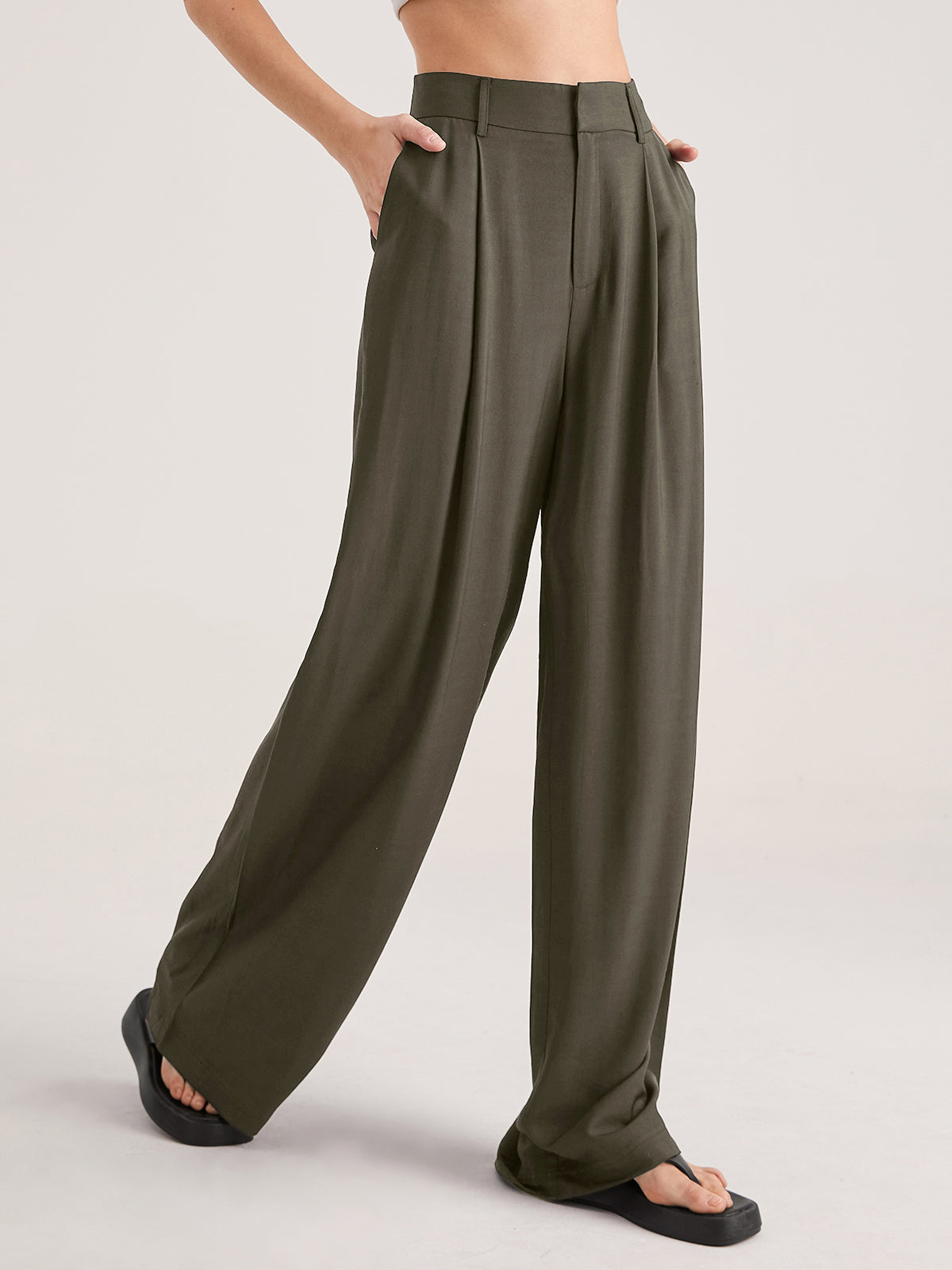 Pantalones de Talle Alto