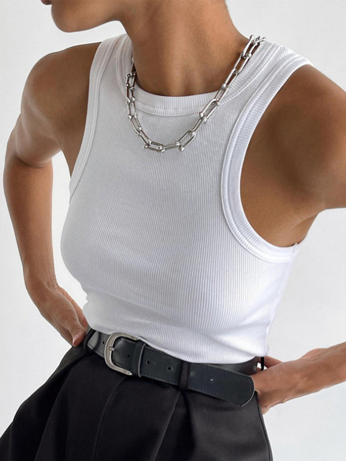 Camiseta sin Mangas Corta Ellis