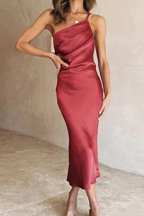 Olga | Vestido de un hombro
