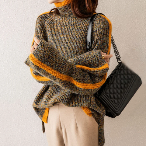 Giulia™ Suéter con Rayas Oversize
