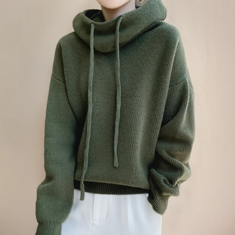 Carlota | Jersey de cuello alto para mujer