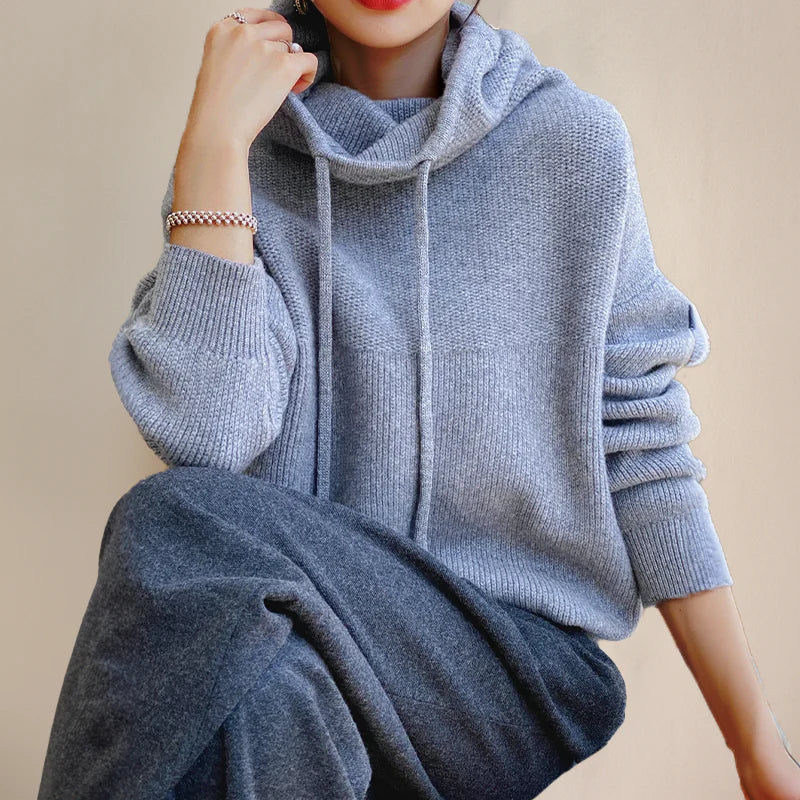 Carlota | Jersey de cuello alto para mujer