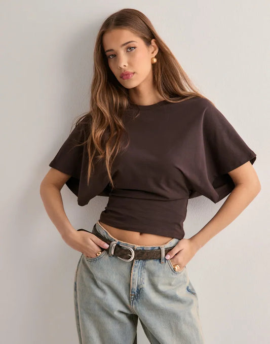 ÁNGELA | CAMISETA ICÓNICA DE MANGA ANCHA
