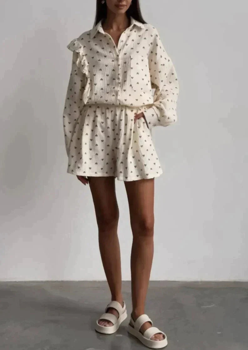 Conjunto Camisa y Pantalón Corto Josefina