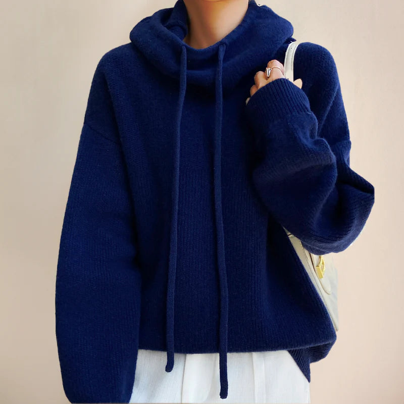 Carlota | Jersey de cuello alto para mujer